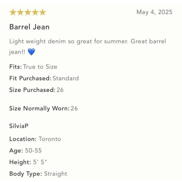 NWT Size 29 P- Pilcro 100% Cotton High Rise Barrel Jeans (NWT US$ 148) - Picture 12 of 16